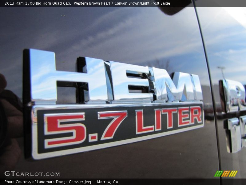  2013 1500 Big Horn Quad Cab Logo