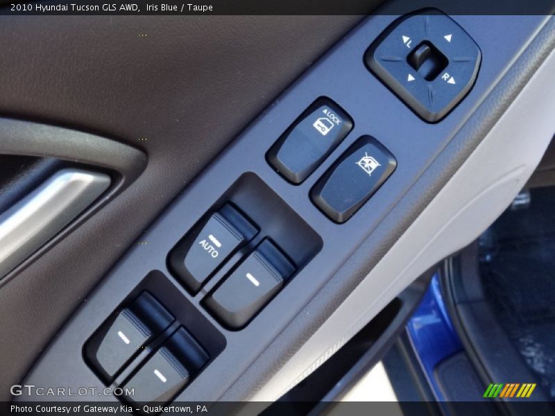 Iris Blue / Taupe 2010 Hyundai Tucson GLS AWD