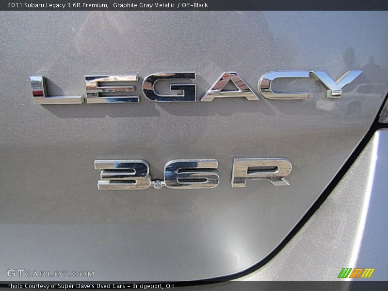 2011 Legacy 3.6R Premium Logo