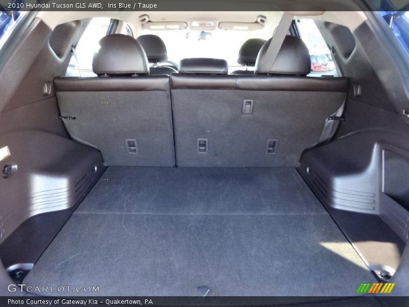 Iris Blue / Taupe 2010 Hyundai Tucson GLS AWD