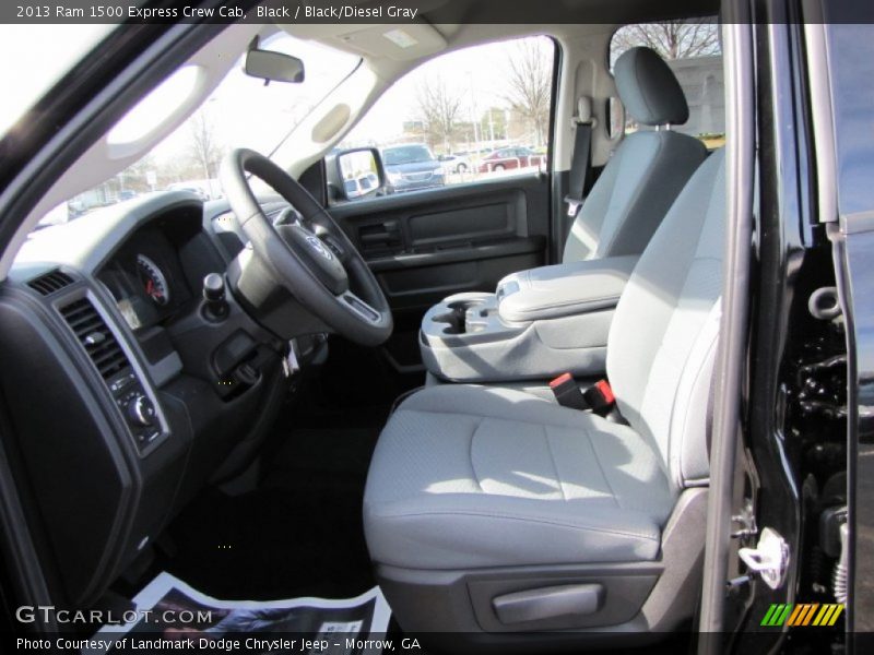 Black / Black/Diesel Gray 2013 Ram 1500 Express Crew Cab