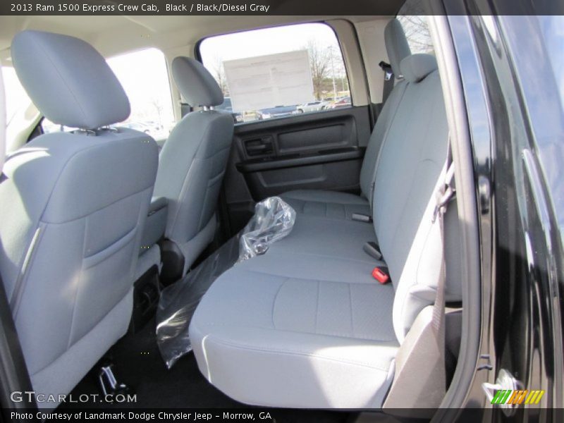Black / Black/Diesel Gray 2013 Ram 1500 Express Crew Cab