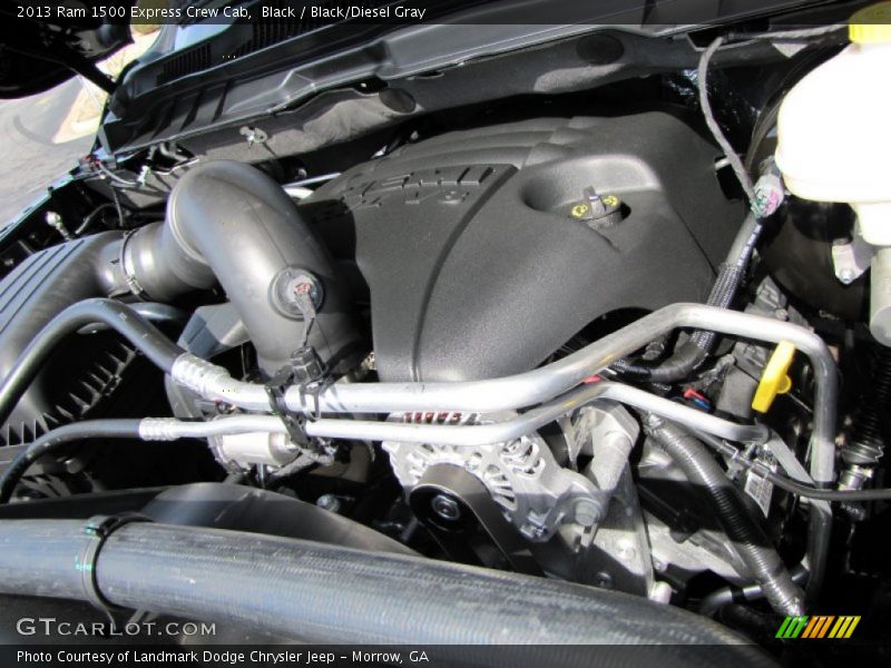Black / Black/Diesel Gray 2013 Ram 1500 Express Crew Cab