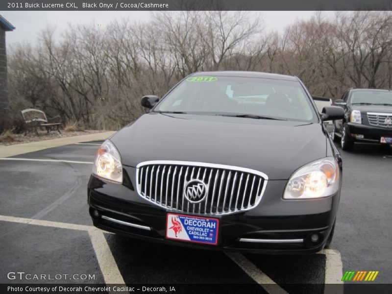 Black Onyx / Cocoa/Cashmere 2011 Buick Lucerne CXL