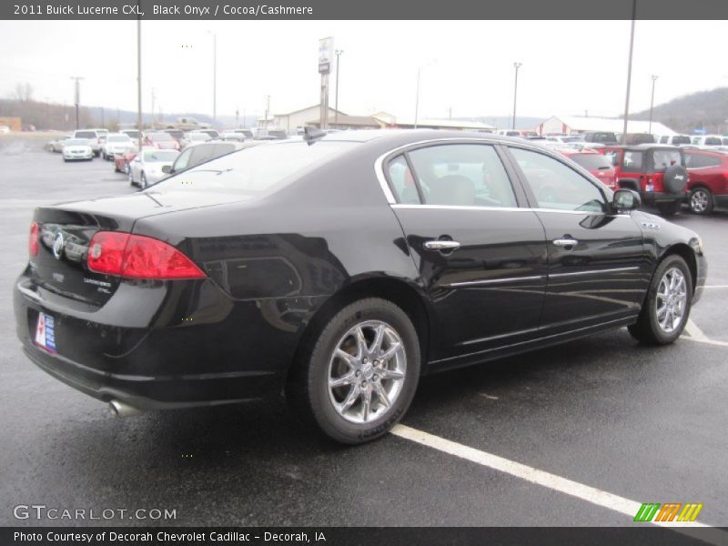Black Onyx / Cocoa/Cashmere 2011 Buick Lucerne CXL