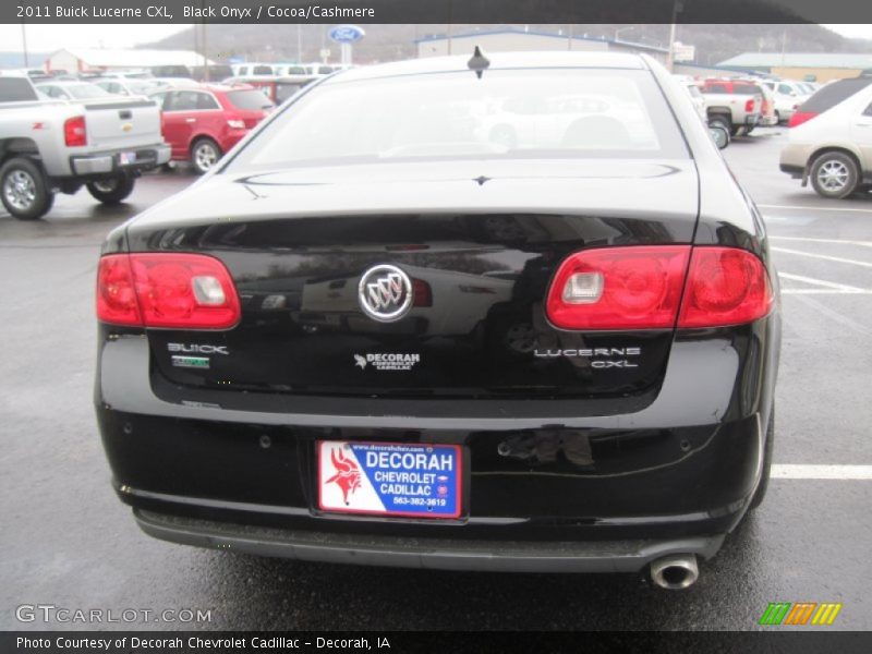 Black Onyx / Cocoa/Cashmere 2011 Buick Lucerne CXL