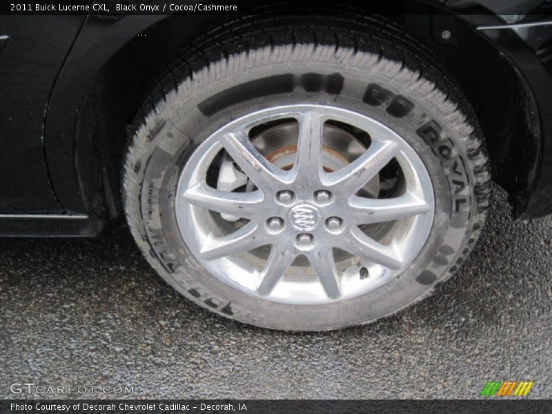 Black Onyx / Cocoa/Cashmere 2011 Buick Lucerne CXL