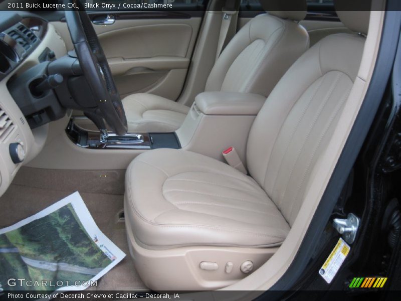 Black Onyx / Cocoa/Cashmere 2011 Buick Lucerne CXL