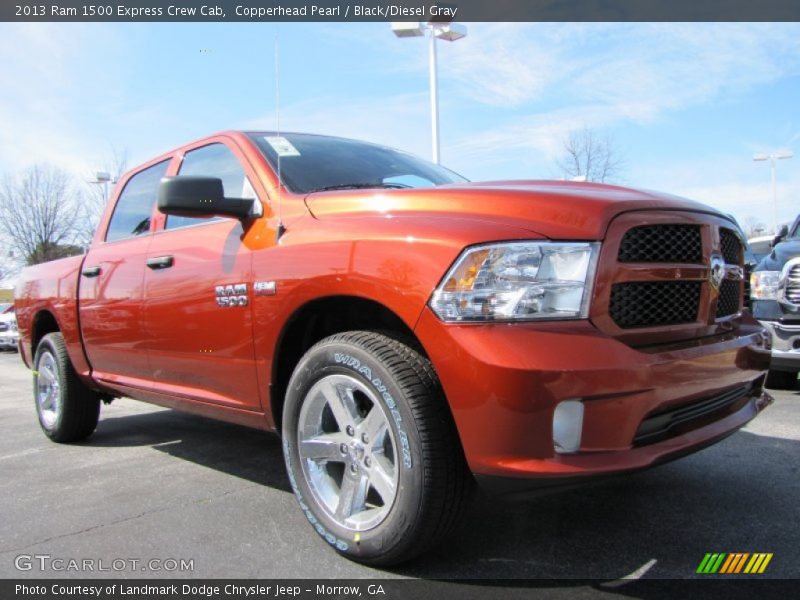 Front 3/4 View of 2013 1500 Express Crew Cab