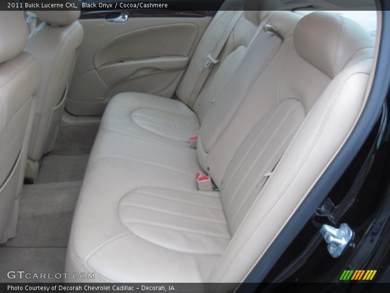 Black Onyx / Cocoa/Cashmere 2011 Buick Lucerne CXL