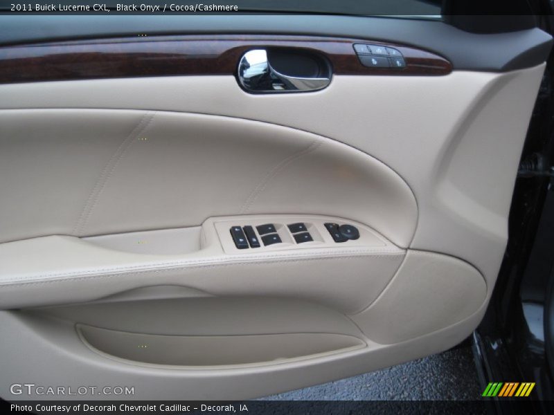 Black Onyx / Cocoa/Cashmere 2011 Buick Lucerne CXL