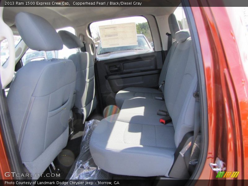 Copperhead Pearl / Black/Diesel Gray 2013 Ram 1500 Express Crew Cab