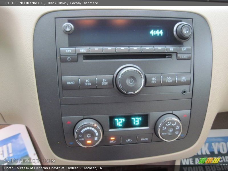 Black Onyx / Cocoa/Cashmere 2011 Buick Lucerne CXL