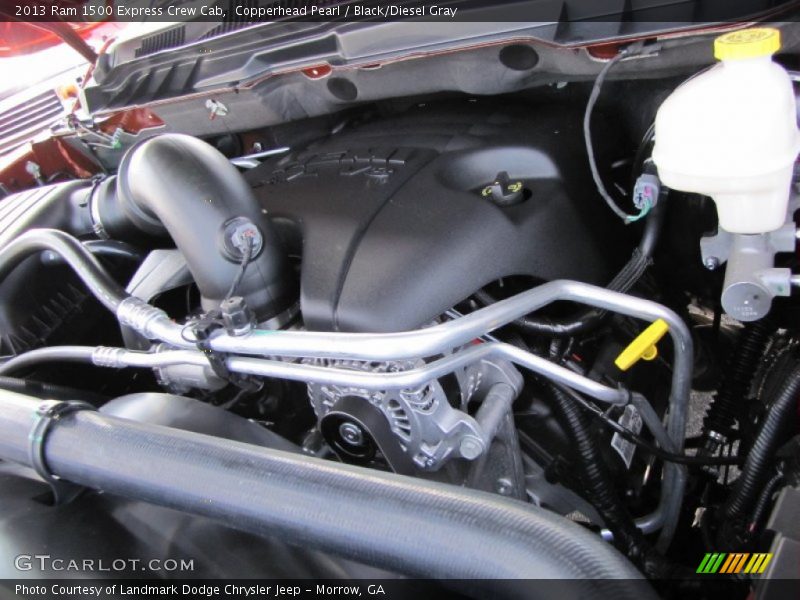 Copperhead Pearl / Black/Diesel Gray 2013 Ram 1500 Express Crew Cab