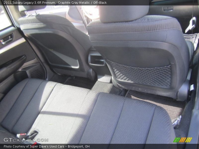 Graphite Gray Metallic / Off-Black 2011 Subaru Legacy 3.6R Premium