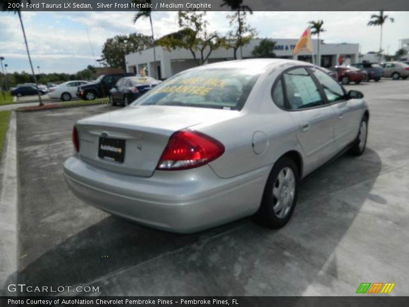 Silver Frost Metallic / Medium Graphite 2004 Ford Taurus LX Sedan