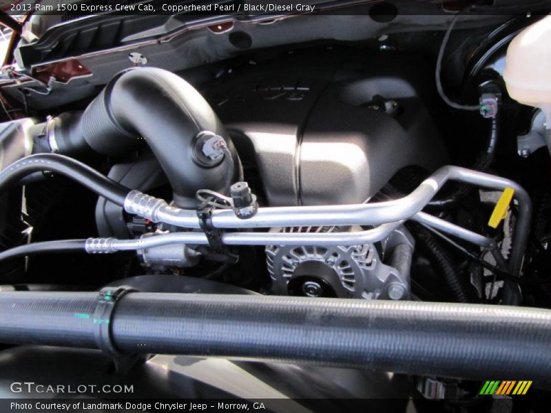 Copperhead Pearl / Black/Diesel Gray 2013 Ram 1500 Express Crew Cab