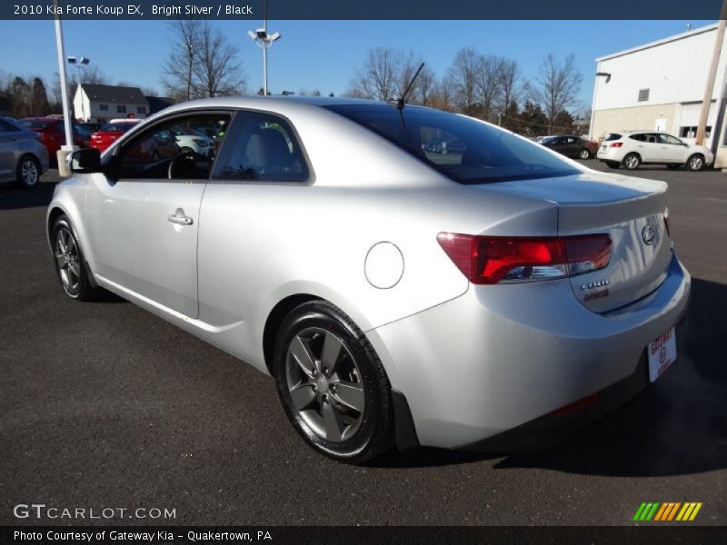 Bright Silver / Black 2010 Kia Forte Koup EX