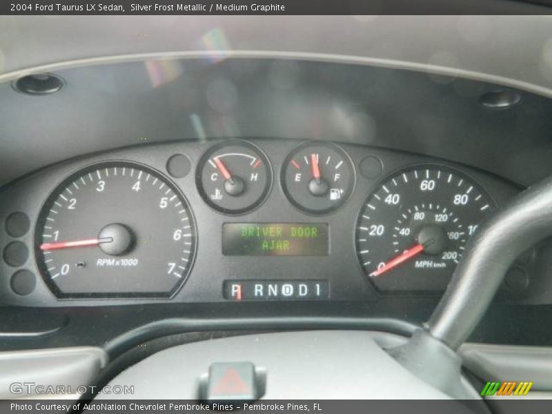  2004 Taurus LX Sedan LX Sedan Gauges