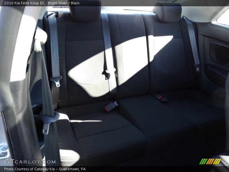 Bright Silver / Black 2010 Kia Forte Koup EX