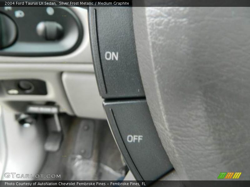 Silver Frost Metallic / Medium Graphite 2004 Ford Taurus LX Sedan