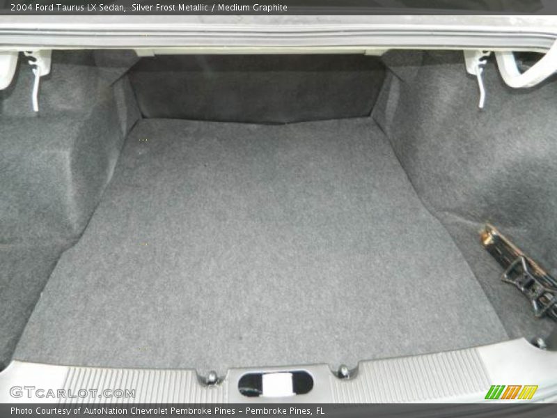 Silver Frost Metallic / Medium Graphite 2004 Ford Taurus LX Sedan