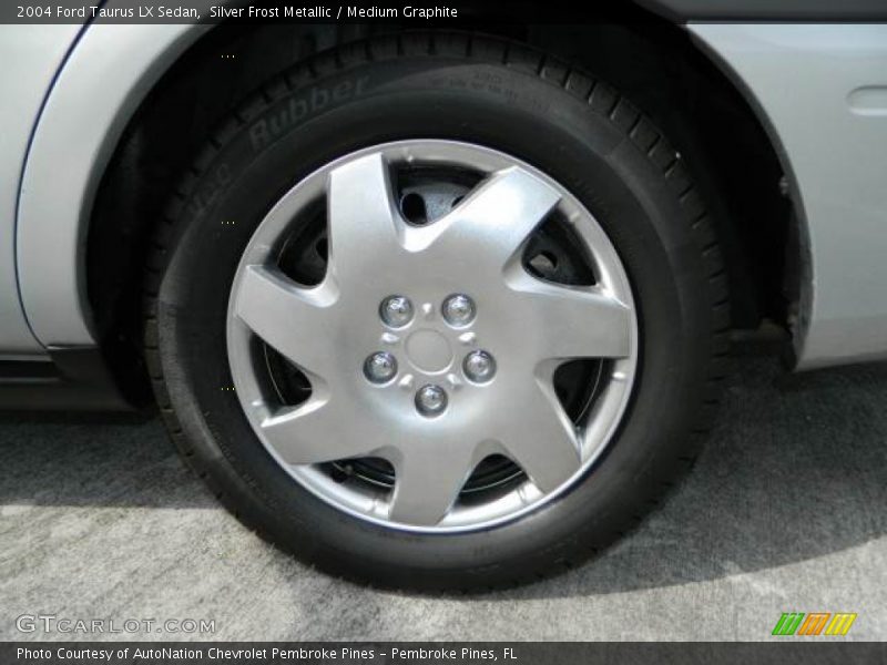 Silver Frost Metallic / Medium Graphite 2004 Ford Taurus LX Sedan