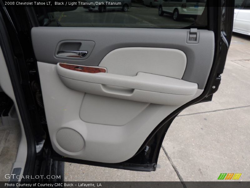 Black / Light Titanium/Dark Titanium 2008 Chevrolet Tahoe LT