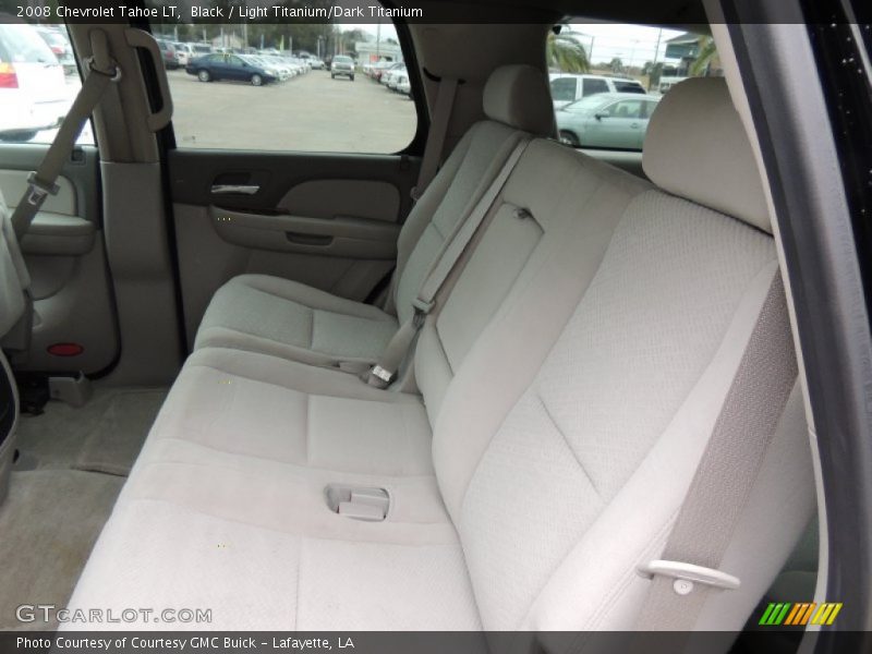 Black / Light Titanium/Dark Titanium 2008 Chevrolet Tahoe LT