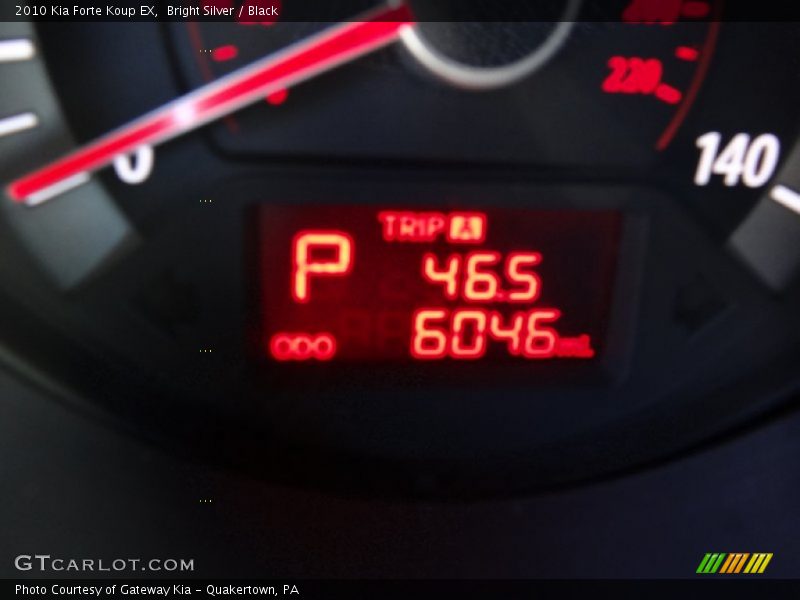 Bright Silver / Black 2010 Kia Forte Koup EX