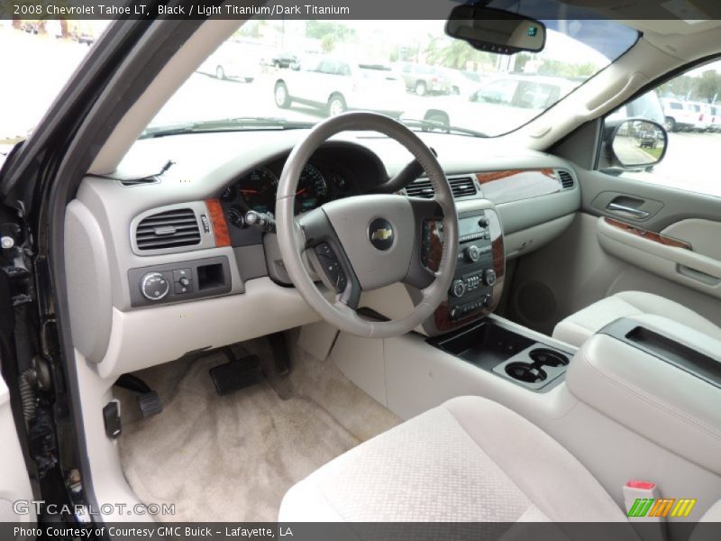 Black / Light Titanium/Dark Titanium 2008 Chevrolet Tahoe LT