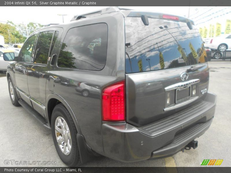 Silver Graphite Metallic / Graphite 2004 Infiniti QX 56