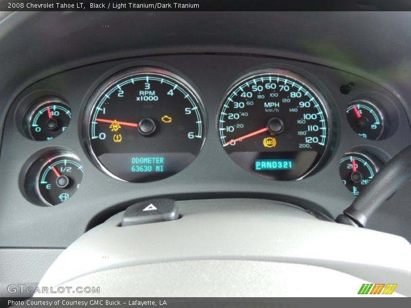  2008 Tahoe LT LT Gauges