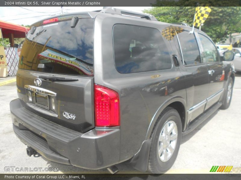 Silver Graphite Metallic / Graphite 2004 Infiniti QX 56