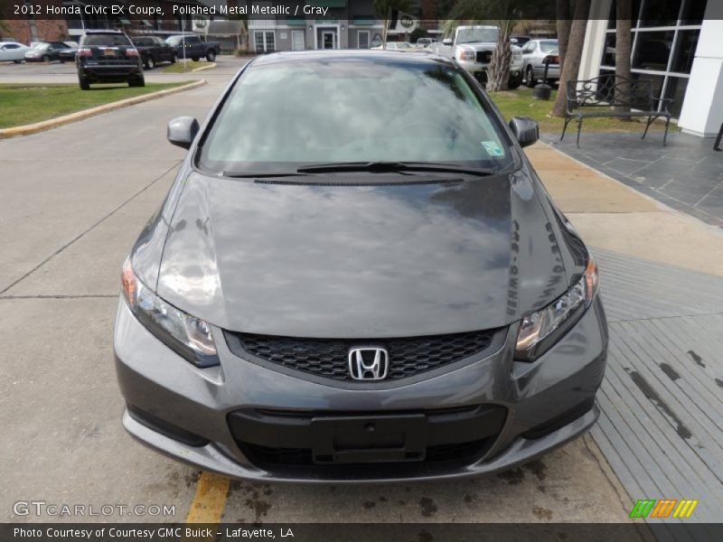 Polished Metal Metallic / Gray 2012 Honda Civic EX Coupe