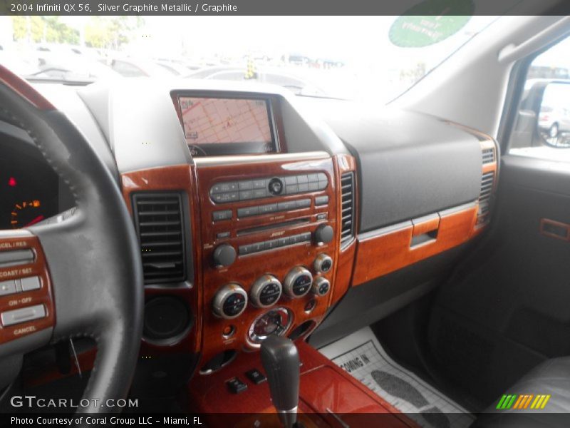 Silver Graphite Metallic / Graphite 2004 Infiniti QX 56