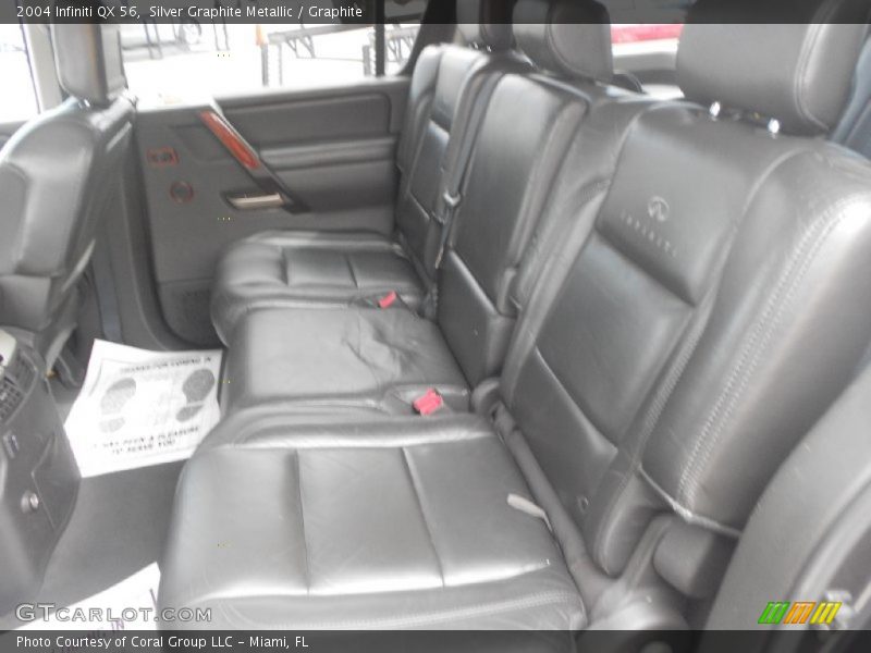 Silver Graphite Metallic / Graphite 2004 Infiniti QX 56