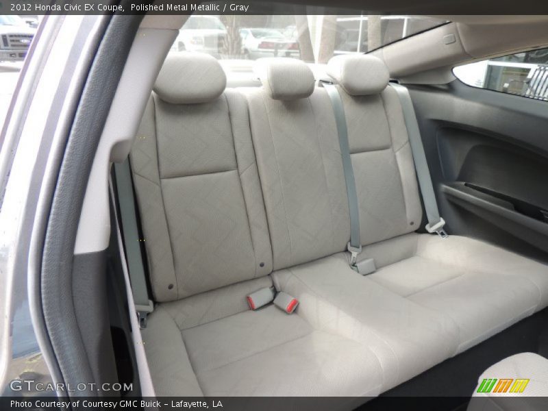 Polished Metal Metallic / Gray 2012 Honda Civic EX Coupe