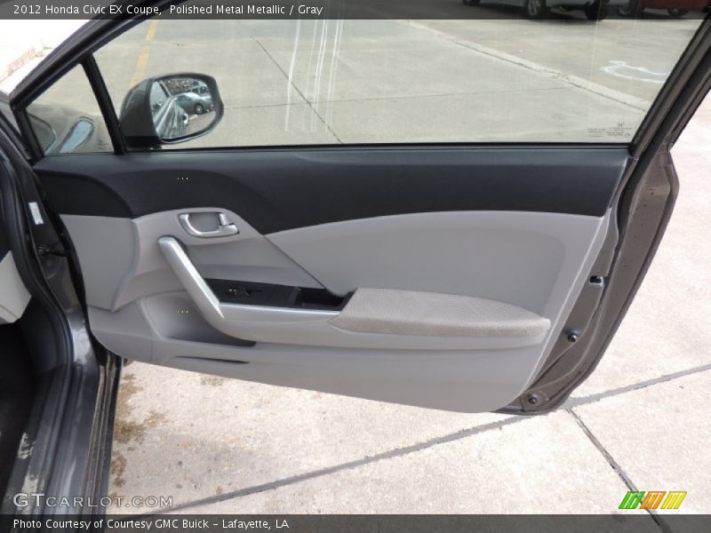 Polished Metal Metallic / Gray 2012 Honda Civic EX Coupe