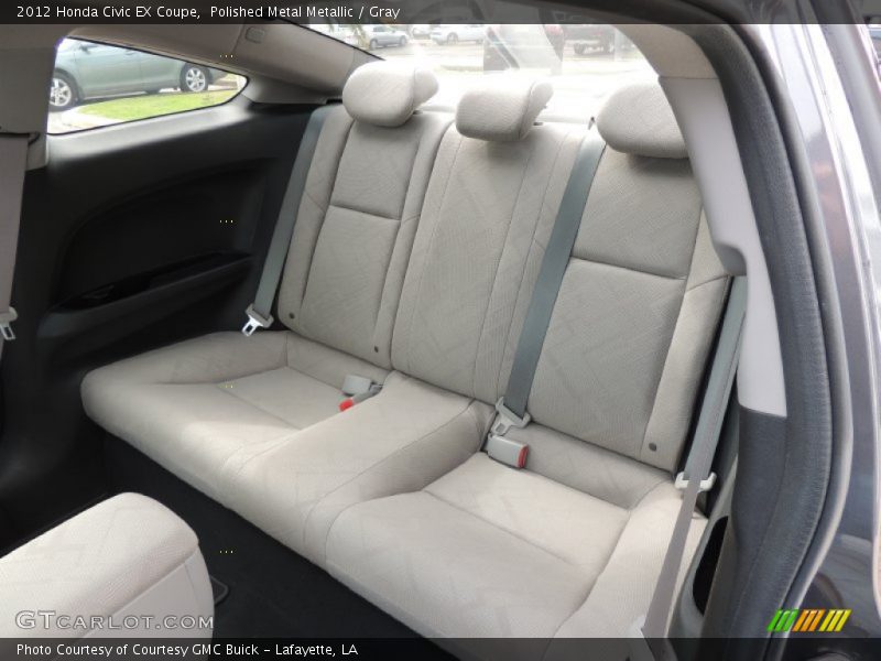 Polished Metal Metallic / Gray 2012 Honda Civic EX Coupe