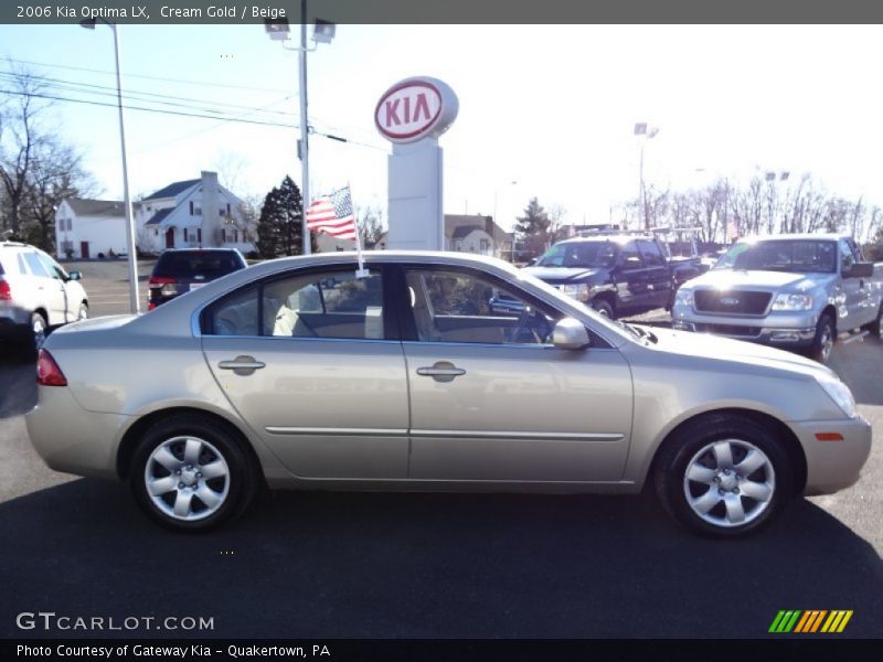 Cream Gold / Beige 2006 Kia Optima LX
