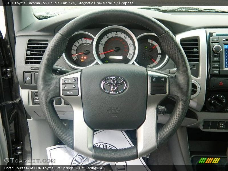 Magnetic Gray Metallic / Graphite 2013 Toyota Tacoma TSS Double Cab 4x4