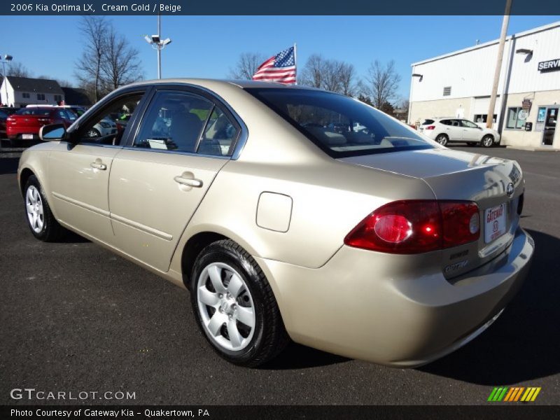 Cream Gold / Beige 2006 Kia Optima LX