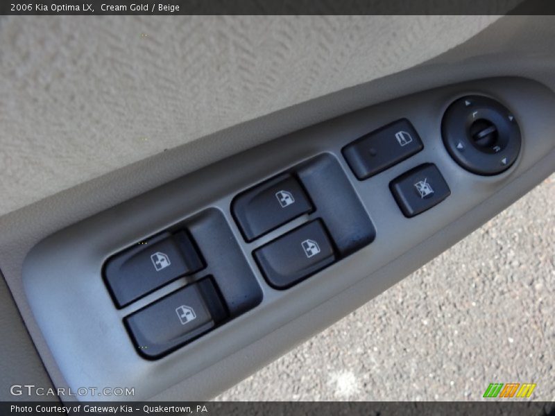 Cream Gold / Beige 2006 Kia Optima LX