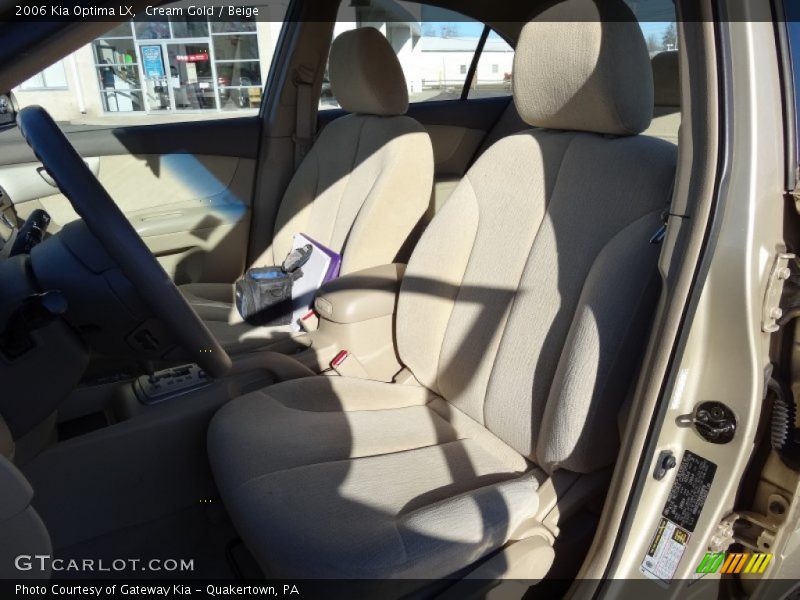 Cream Gold / Beige 2006 Kia Optima LX