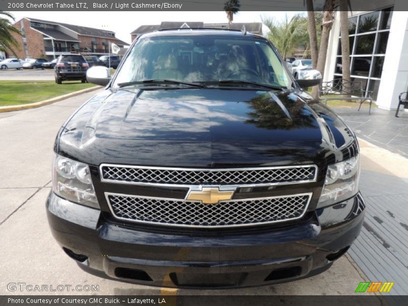 Black / Light Cashmere/Ebony 2008 Chevrolet Tahoe LTZ
