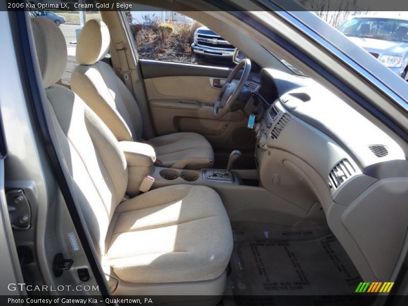 Cream Gold / Beige 2006 Kia Optima LX