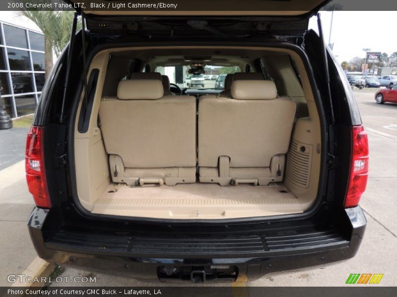 Black / Light Cashmere/Ebony 2008 Chevrolet Tahoe LTZ