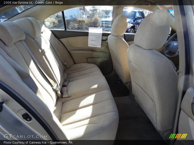 Cream Gold / Beige 2006 Kia Optima LX