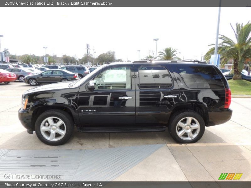 Black / Light Cashmere/Ebony 2008 Chevrolet Tahoe LTZ